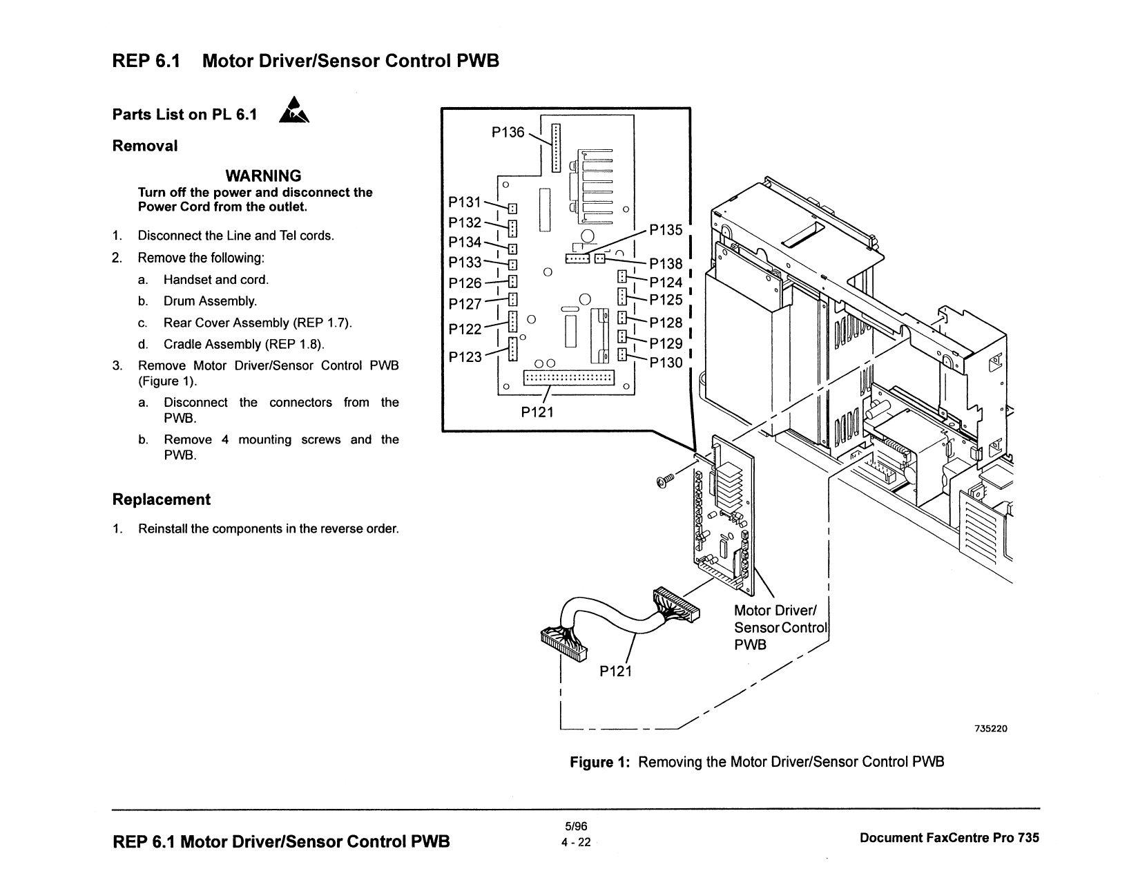 Xerox WorkCentre Pro-735 FaxCentre Parts List and Service Manual-2